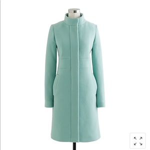 J.CREW double-cloth funnel coat